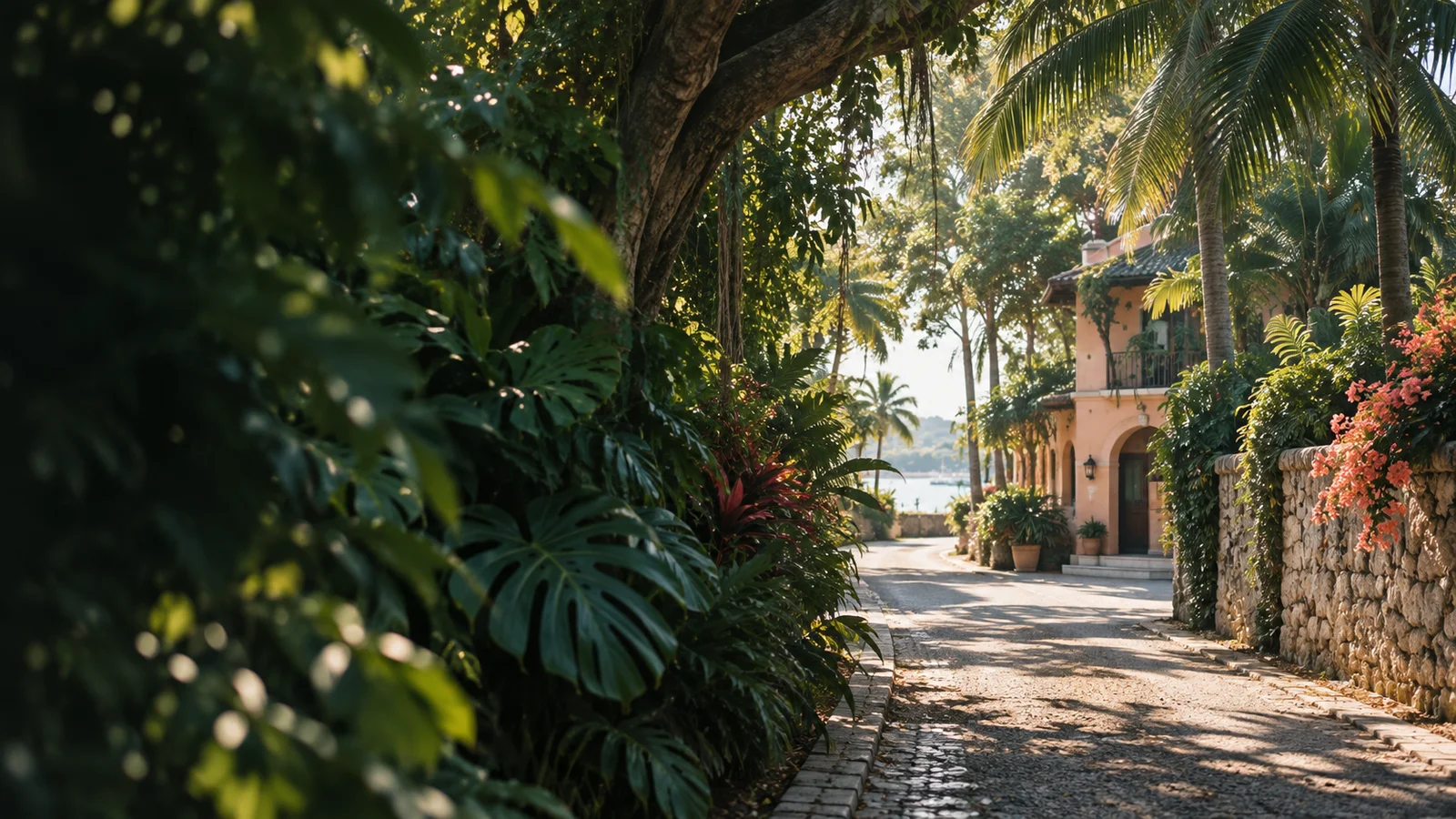 Original city-inspired scene for the Coconut Grove web design and app development guide