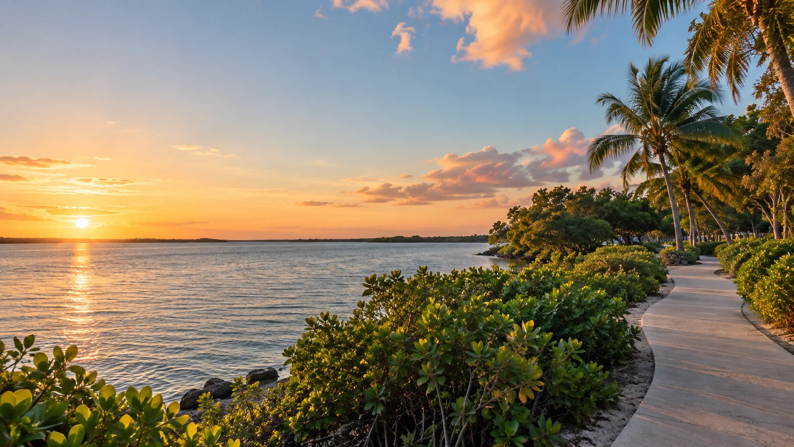 Original city-inspired scene for the Cutler Bay web design and app development guide