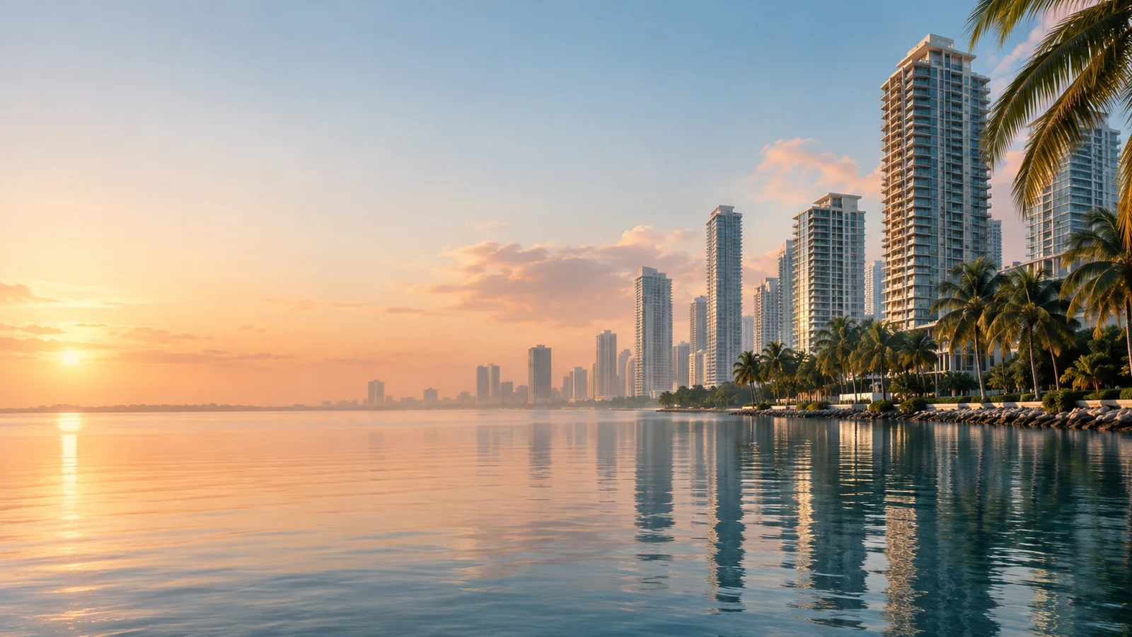 Original city-inspired scene for the Edgewater web design and app development guide