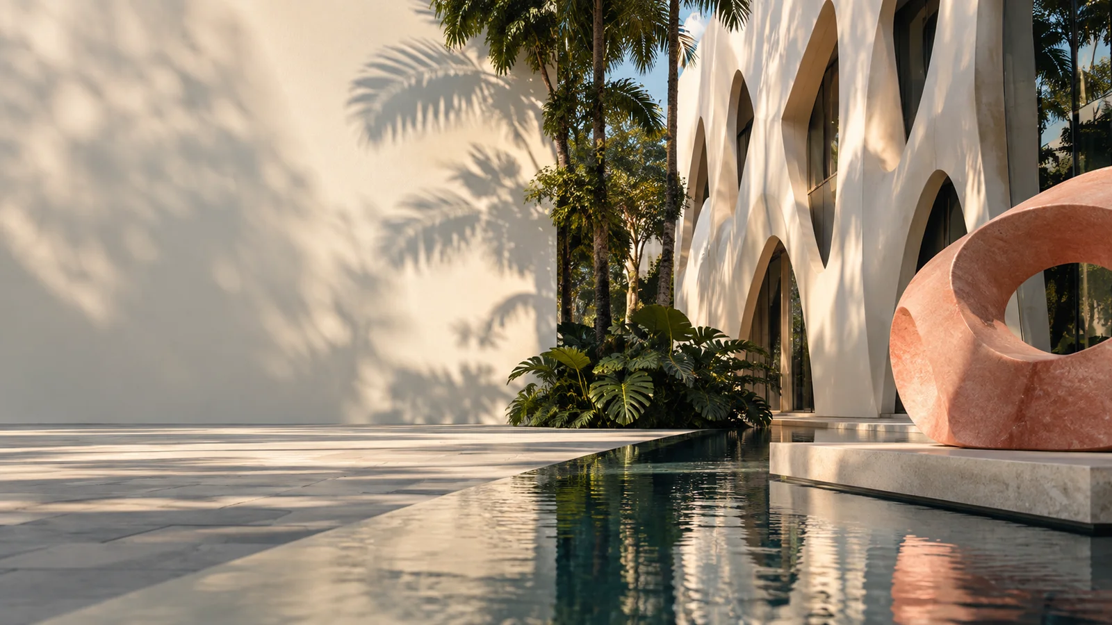 Original city-inspired scene for the Miami Design District web design and app development guide