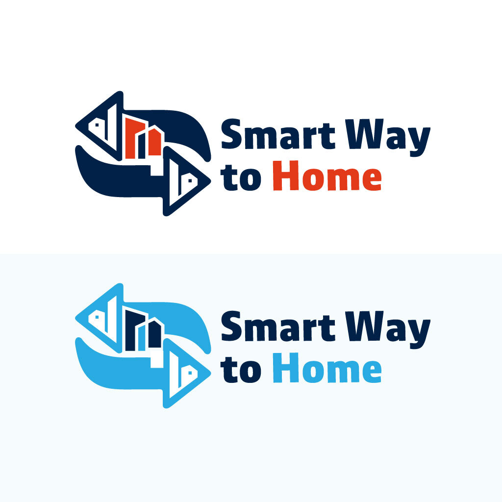 Smart-Way-to-Home Logo Branding - Florida Real Estate Companya