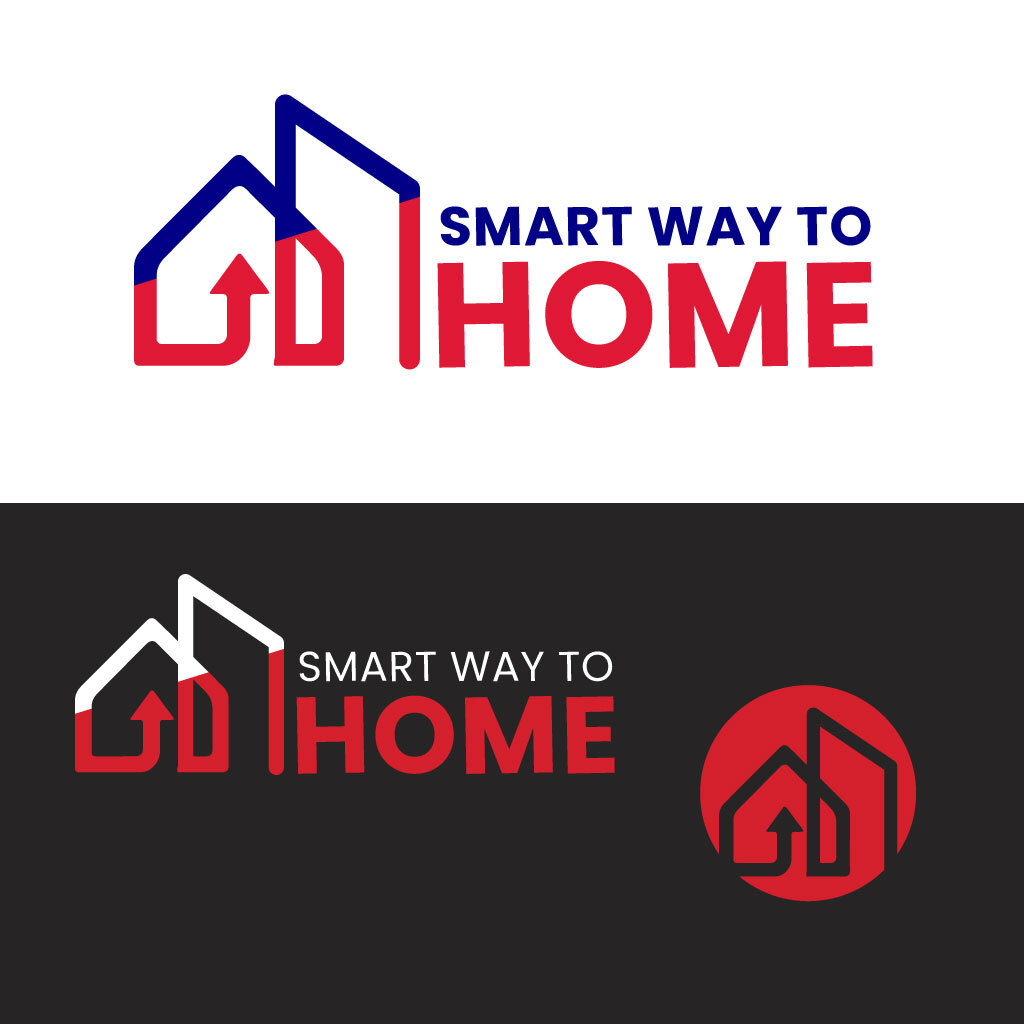 Smart-Way-to-Home_2 Logo Branding Idea Florida Real Estate Company